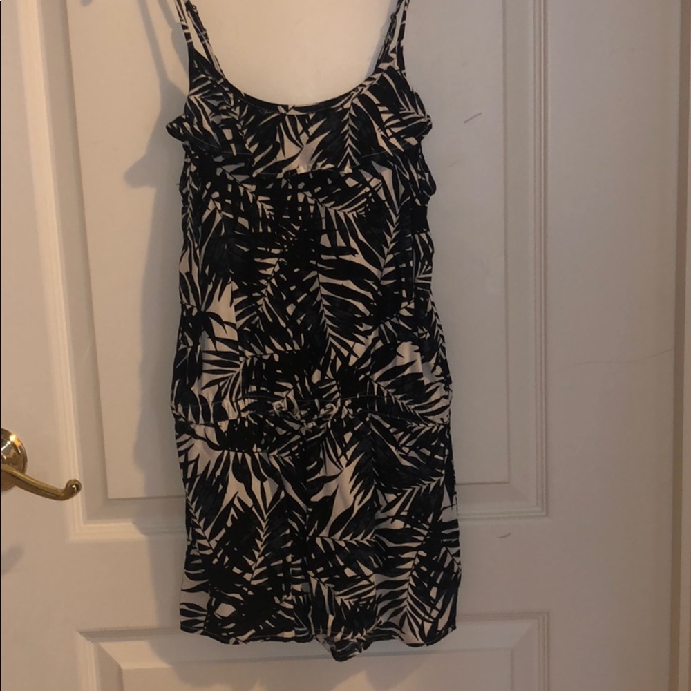 Kids Tropical Print Romper